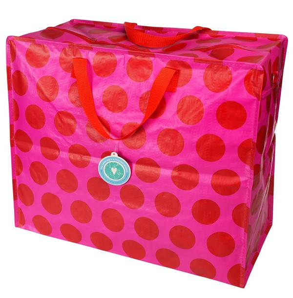 BOLSA DE ALMACENAJE DOTS FUCSIA