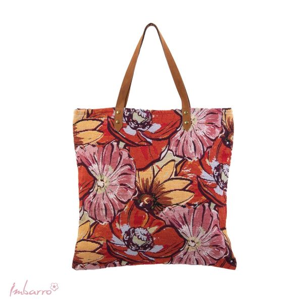 Bolsa Shopper cremallera Peony