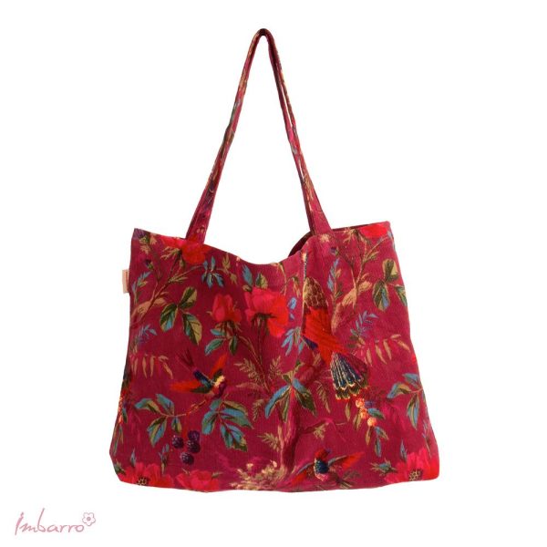 Bolsa Shopper de Pana Paradise Fucsia