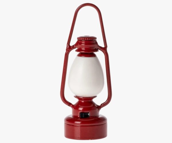 Farol antiguo ratón - rojo Maileg